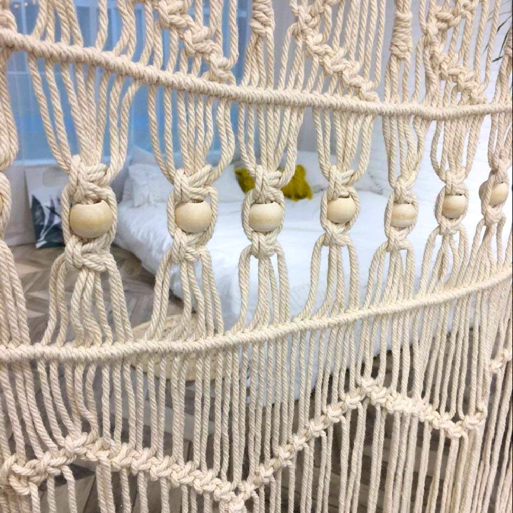 Wedding/Party Bohemian Macrame Door Curtain/Wall Decor/Art for Dorm/Living Room - Picture 4 of 7